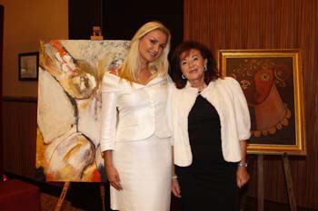 Christina Duxa und Heidi Winkler