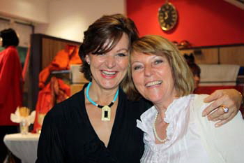 Sabine Hartmann und Verena Berger. Foto: Andrea Pollak