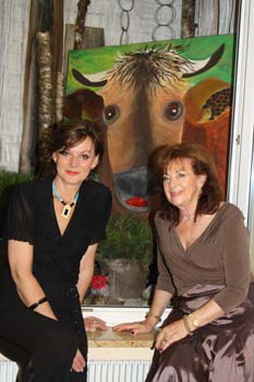 Sabine Hartmann und Heidi Winkler. Fotos: Andrea Pollak