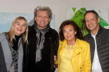Dr. Claudia Novacek, Ernst Hannawald, Heidi Winkler und Dr. Udo Novacek. Foto: Andrea Pollak